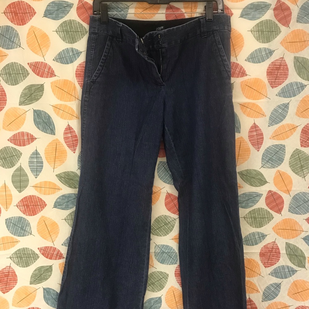 JCrew Favorite fit dressy denim sz 6 VGUC